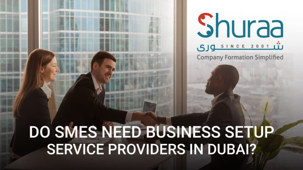 Do SMEs need business setup service providers in Dubai
