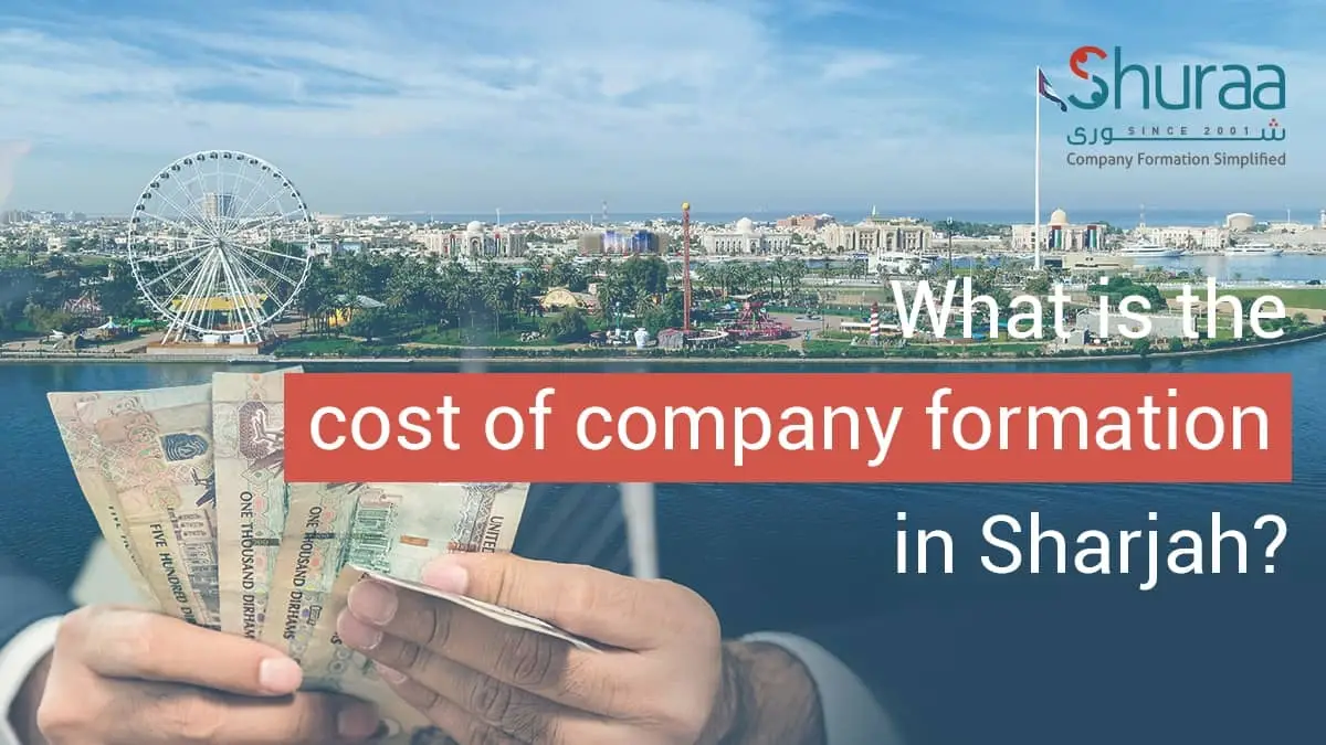 What is the cost of company formation in Sharjah