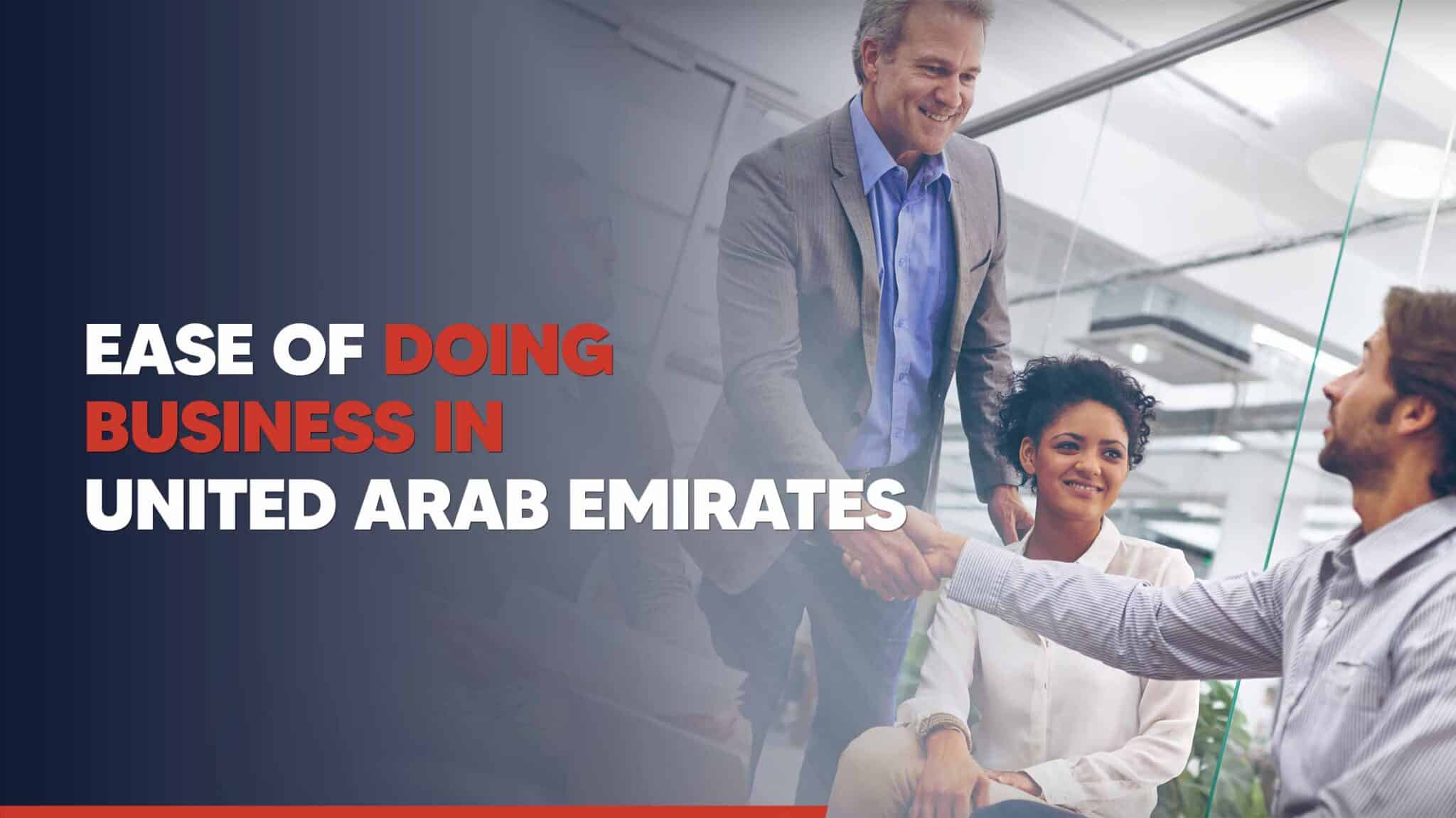 Ease of doing business in UAE