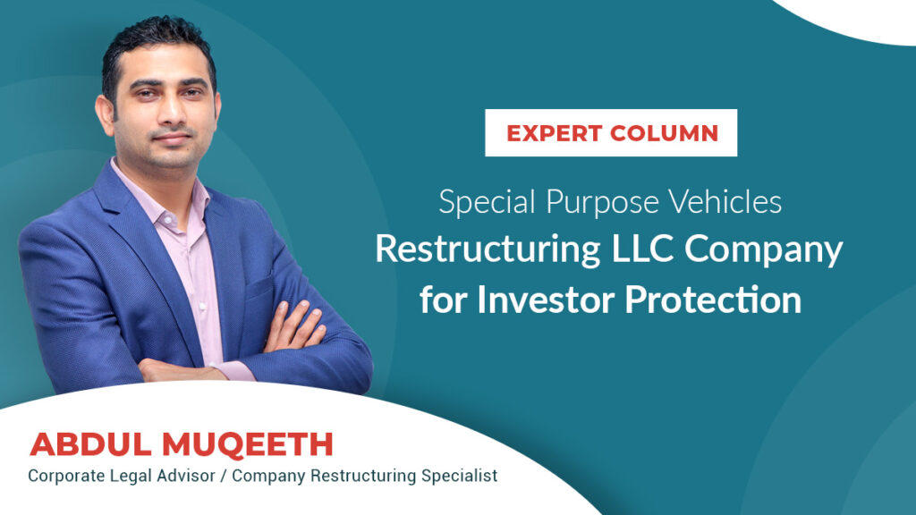 Restructuring LLC company for investor protection