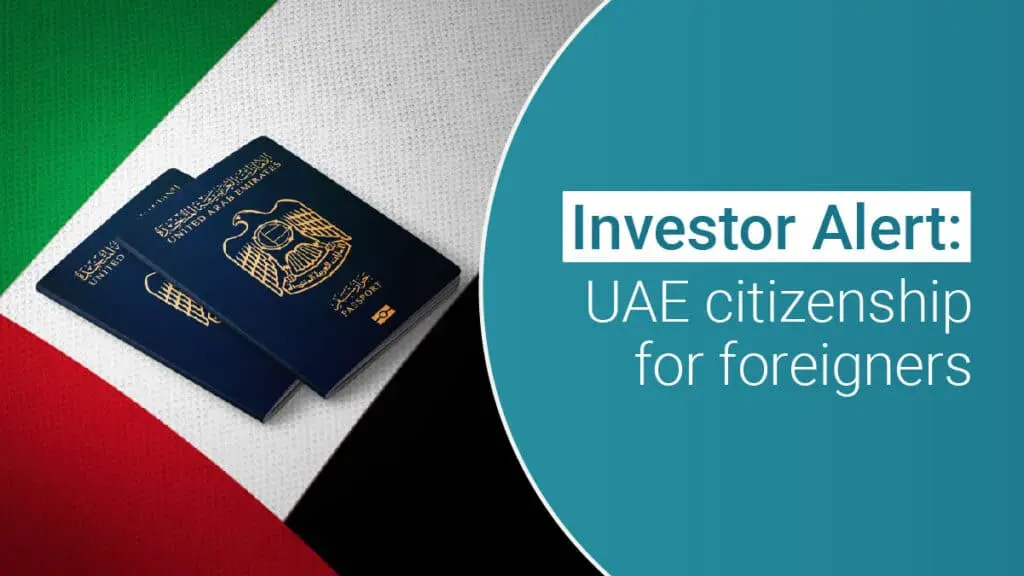 UAE citizenship for foreigners