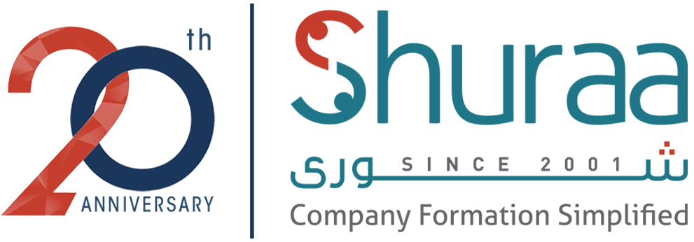 shuraa 20th anniersary logo