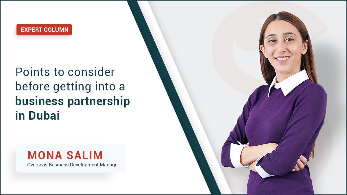 Business partnership in Dubai