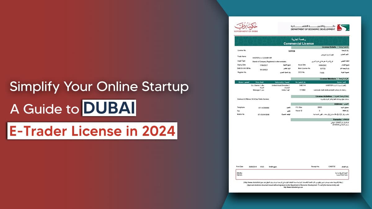Dubai e-trader license
