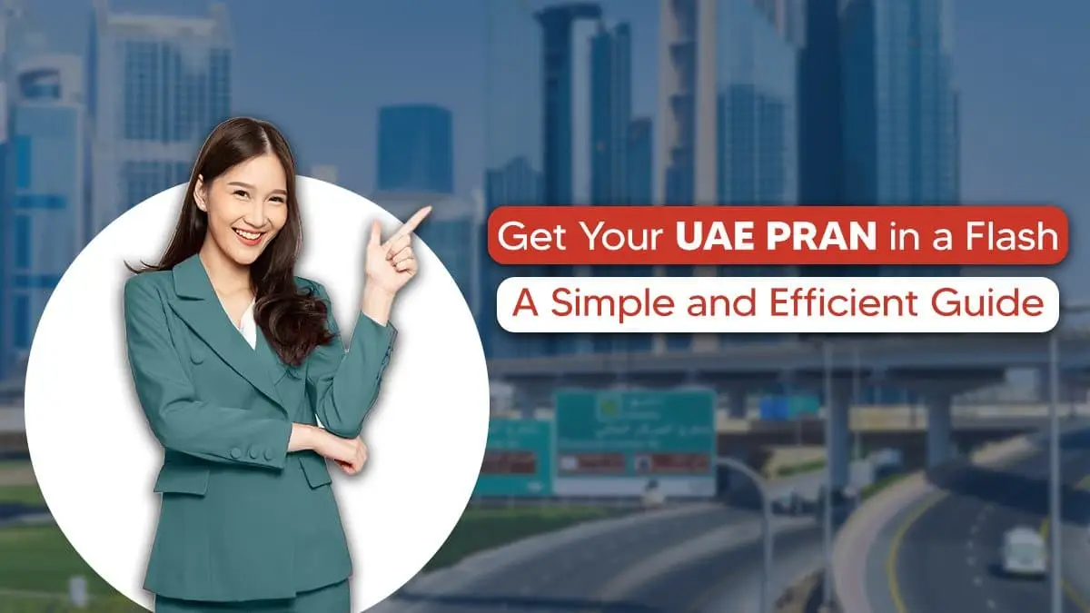 How to get pran number in UAE