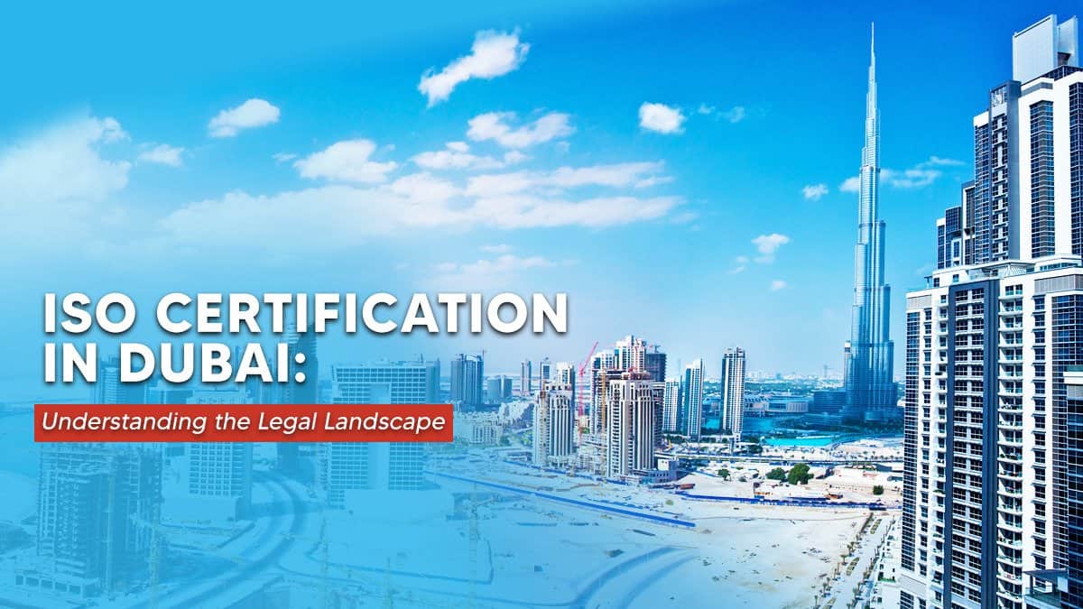 How to get iso certification in UAE