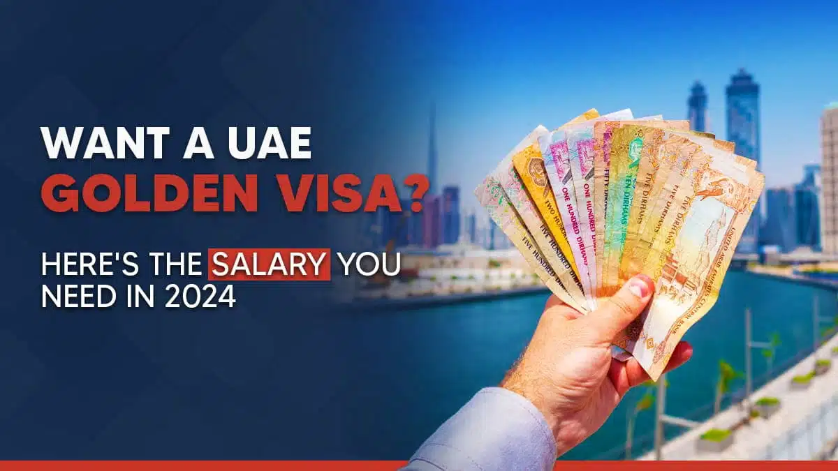 UAE golden visa salary requirement