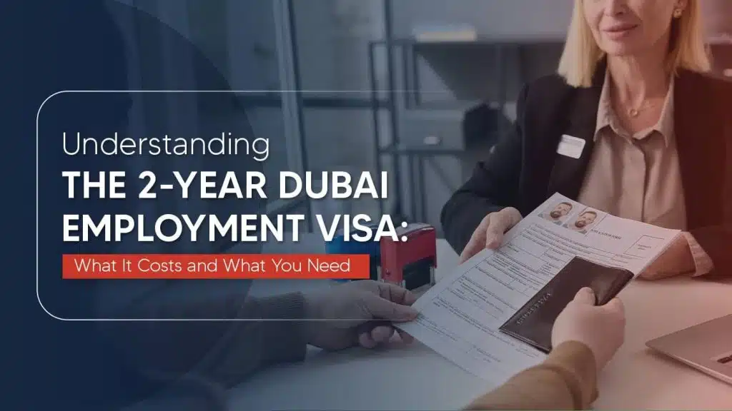 2-year Dubai employment visa price